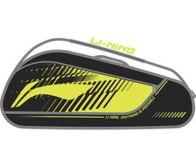 Badminton Schlägertasche 6in1 "Storm" schwarz/gelb - ABLV029-1