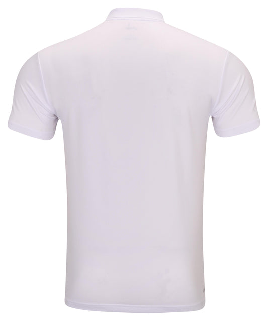 Herren Sport-Poloshirt Team-Line Weiß - APLR125-1