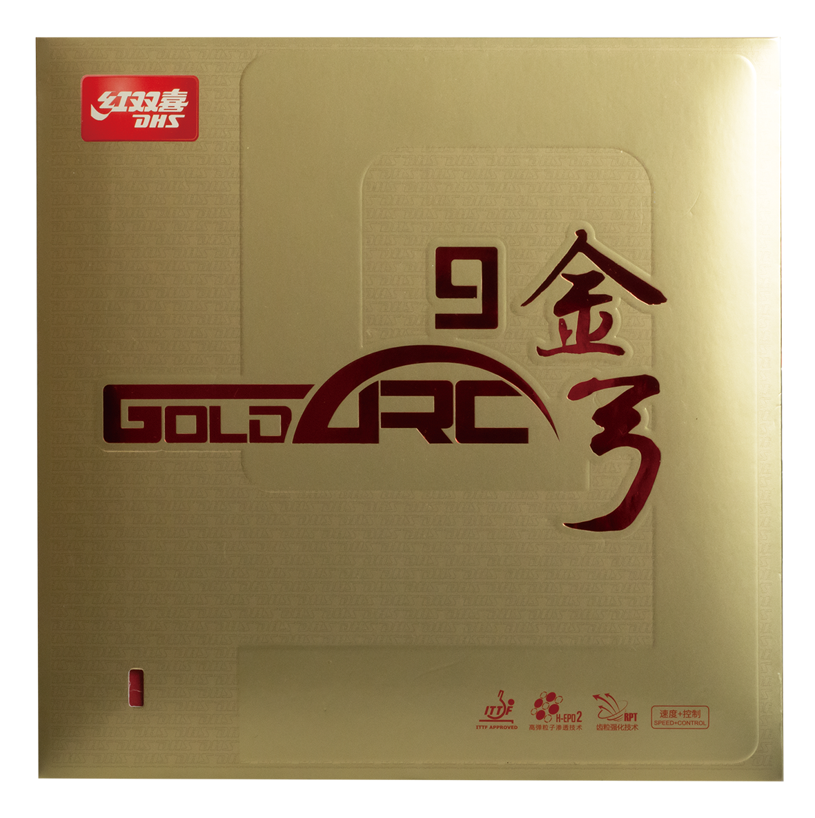 DHS GOLD ARC 9 38 2,0mm Schwarz - DXDU004-5
