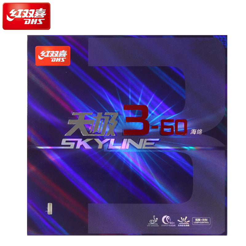 DHS Skyline 3-60 rubber 37 2,1mm black - DXDJ012-5