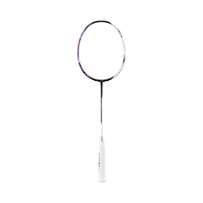Badmintonschläger HalberTec 1000 (4U) schwarz/lila - bespannt  - AYPV021-40