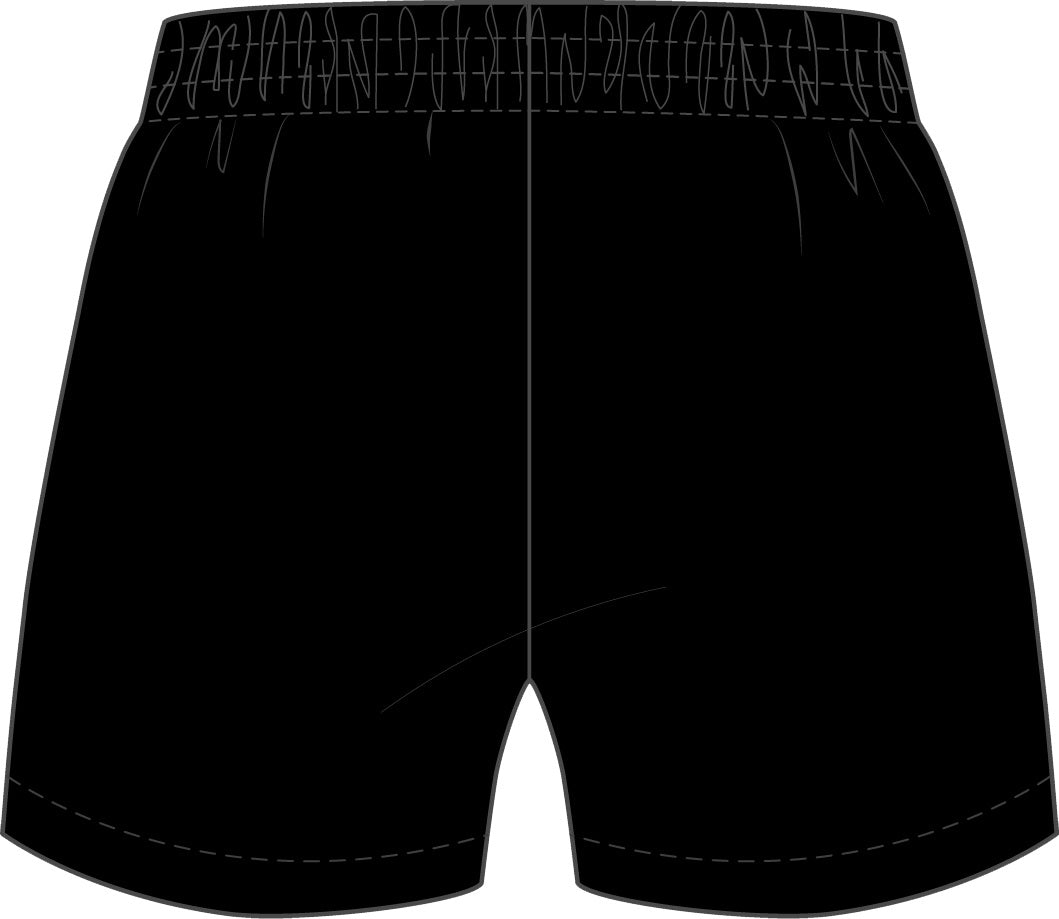 Tischtennis Kinder Short - schwarz - AAPV058-1