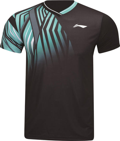 Herren Team Sportshirt "Jungle" schwarz - AAYT025-4