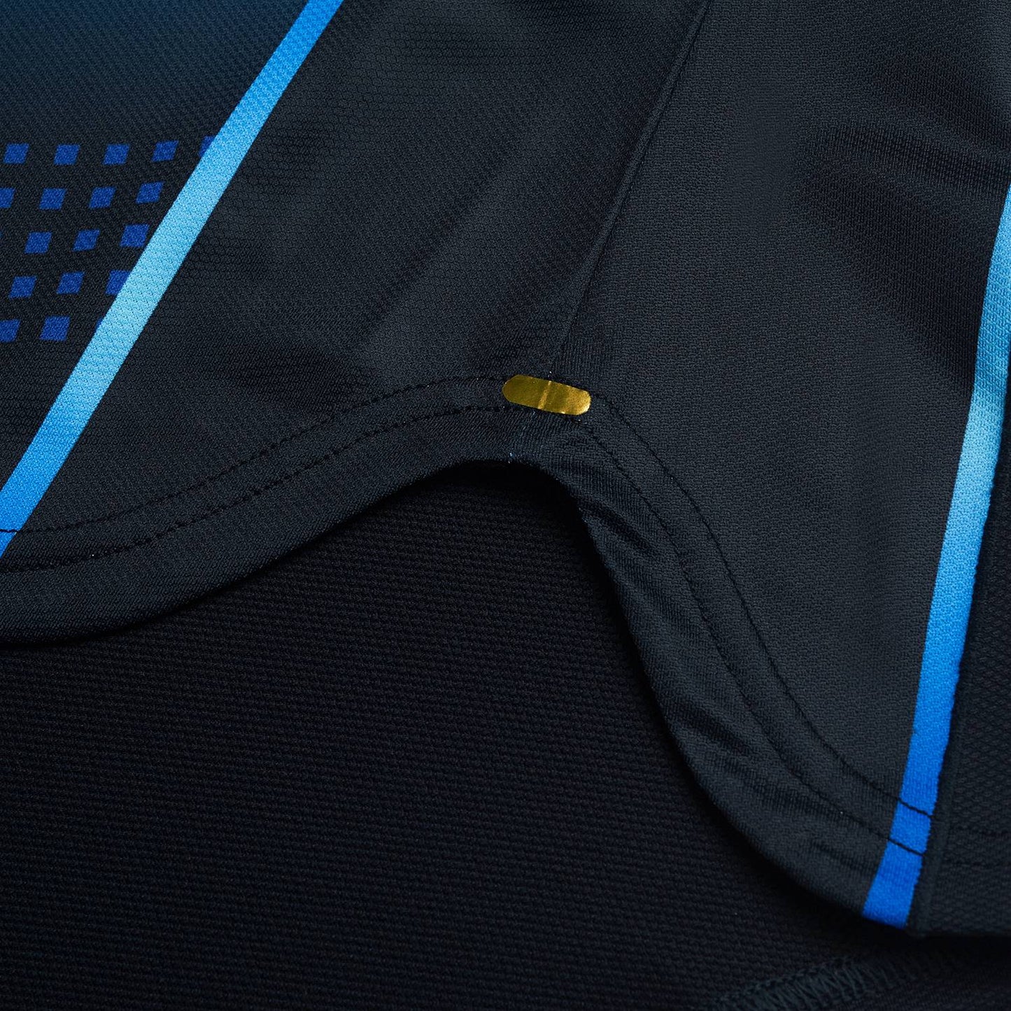 Tischtennis Damen National-Team Wettkampftrikot Cyber - schwarz - AAYT030-1