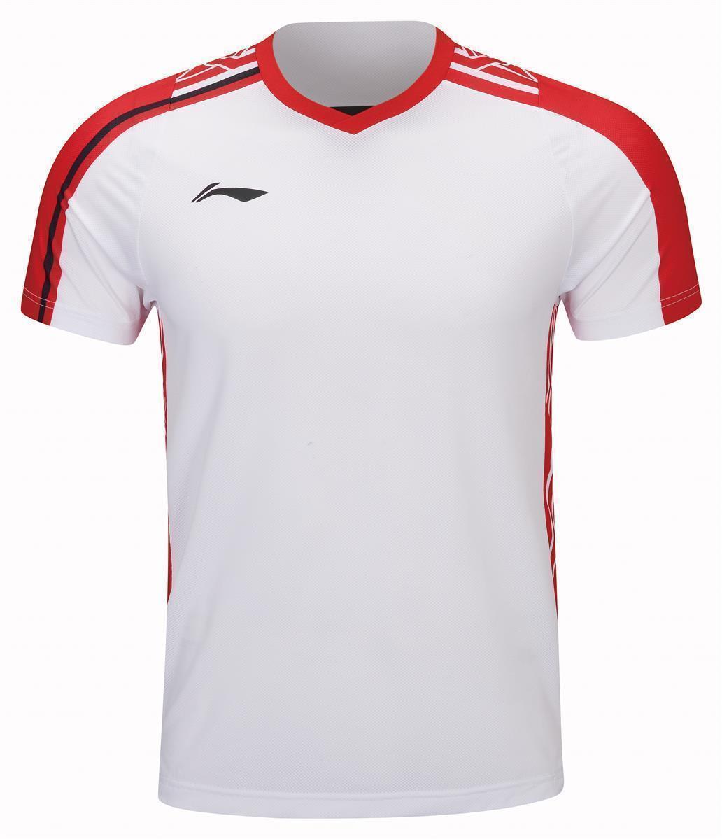 Unisex Sports Shirt "International Stars" Fan-Edition White-Red - AAYT055-1