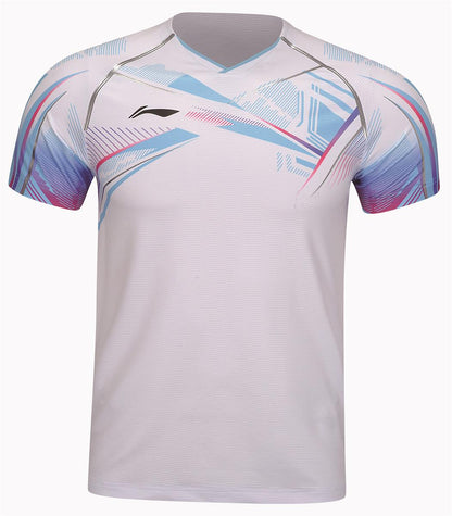 Men Competition Sports Shirt "International Players" Glacier - white - AAYT579-1
