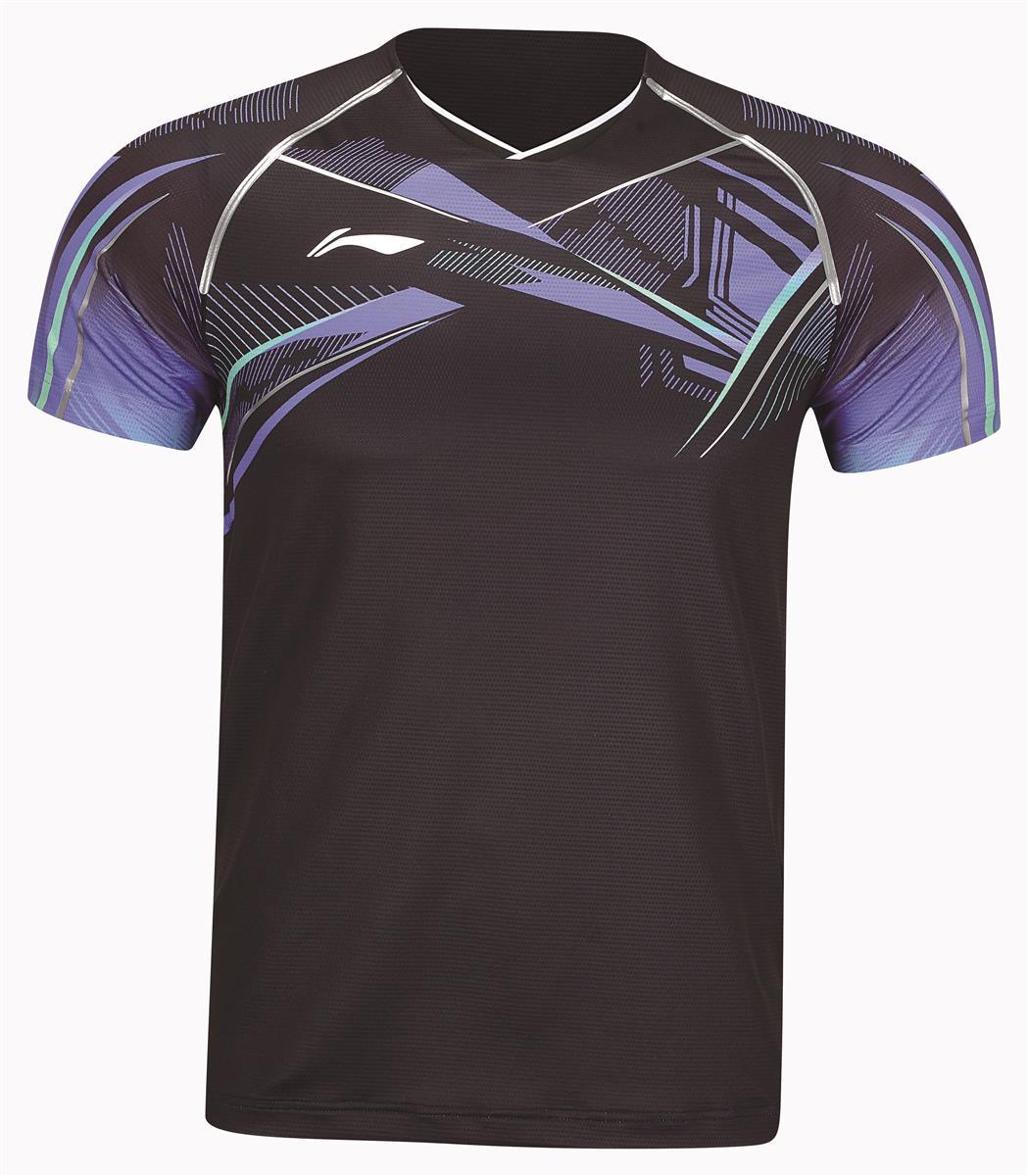 Men Competition Sports Shirt "International Players" Glacier - black - AAYT579-2