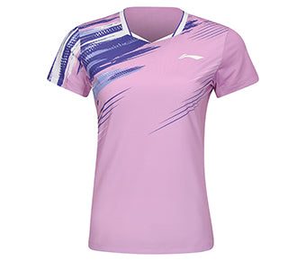 Women Competition shirt "national Teams" Lines - light Purple - AAYV048-4