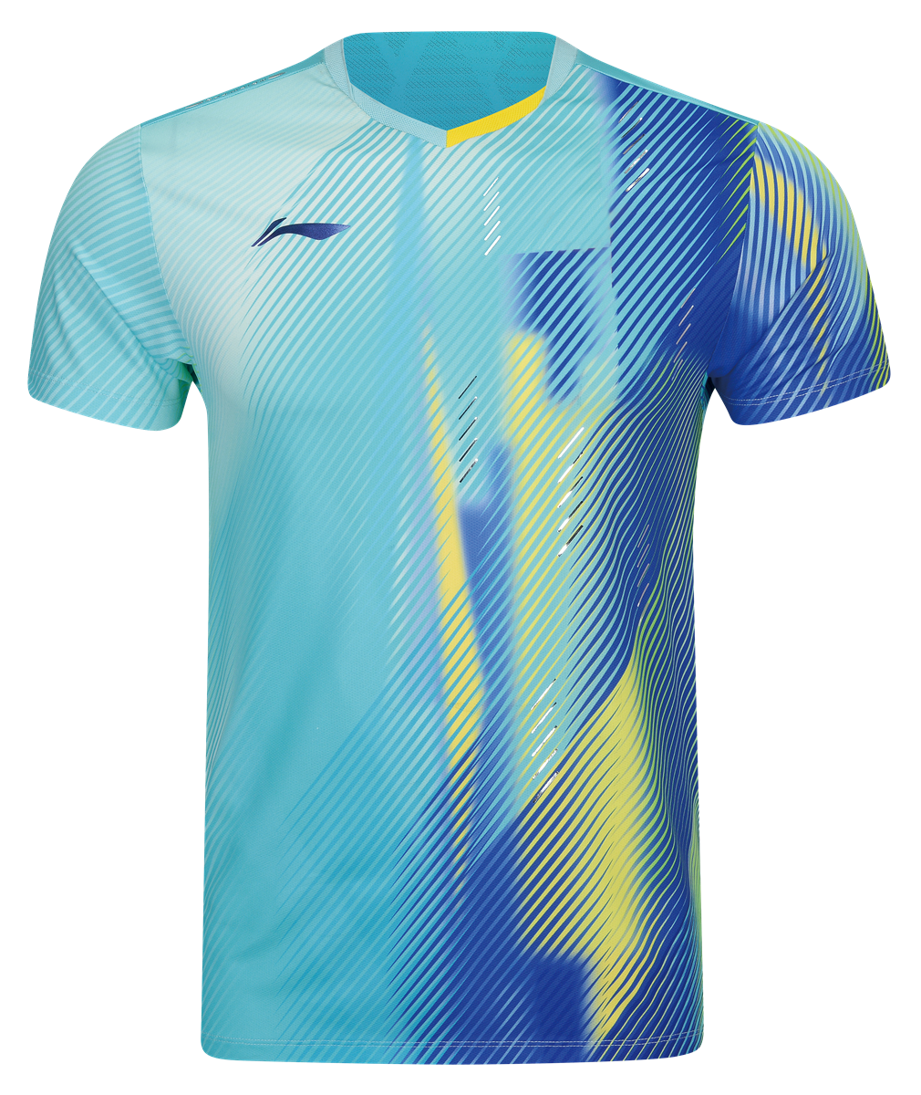 Tabletennis China National-Team Competitionshirt 2026 turquoise - AAYW137-2