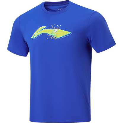 Sport ''Logo Pixel'' T-Shirt blau - AHSW069-4