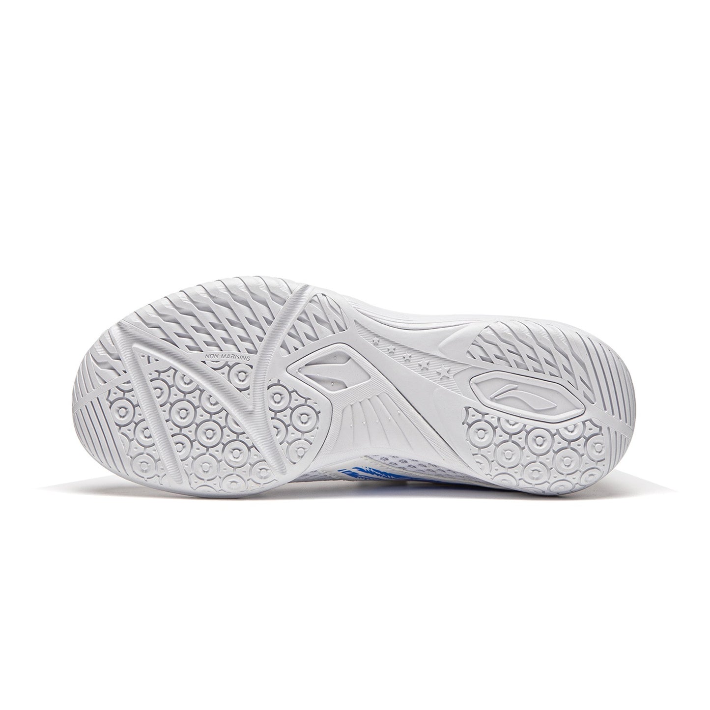 Kinder Tischtennis Schuh Kylin 3.0 weiß/blau - APPU033-1