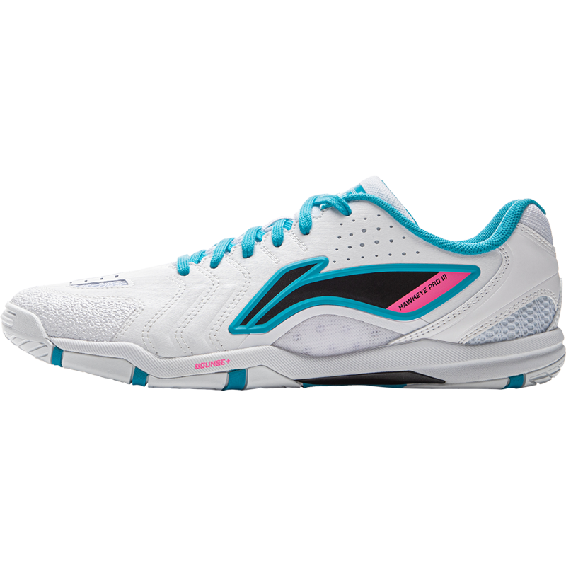 Tischtennis Schuh Hawk Eye 3.0 Pro - weiß/hell-blau - APPV005-2