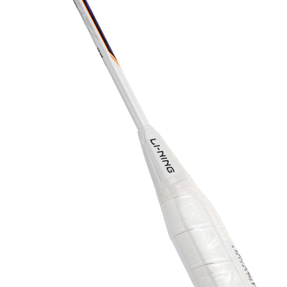 Badmintonschläger HalberTec 1000 (4U) schwarz/lila - bespannt  - AYPV021-40