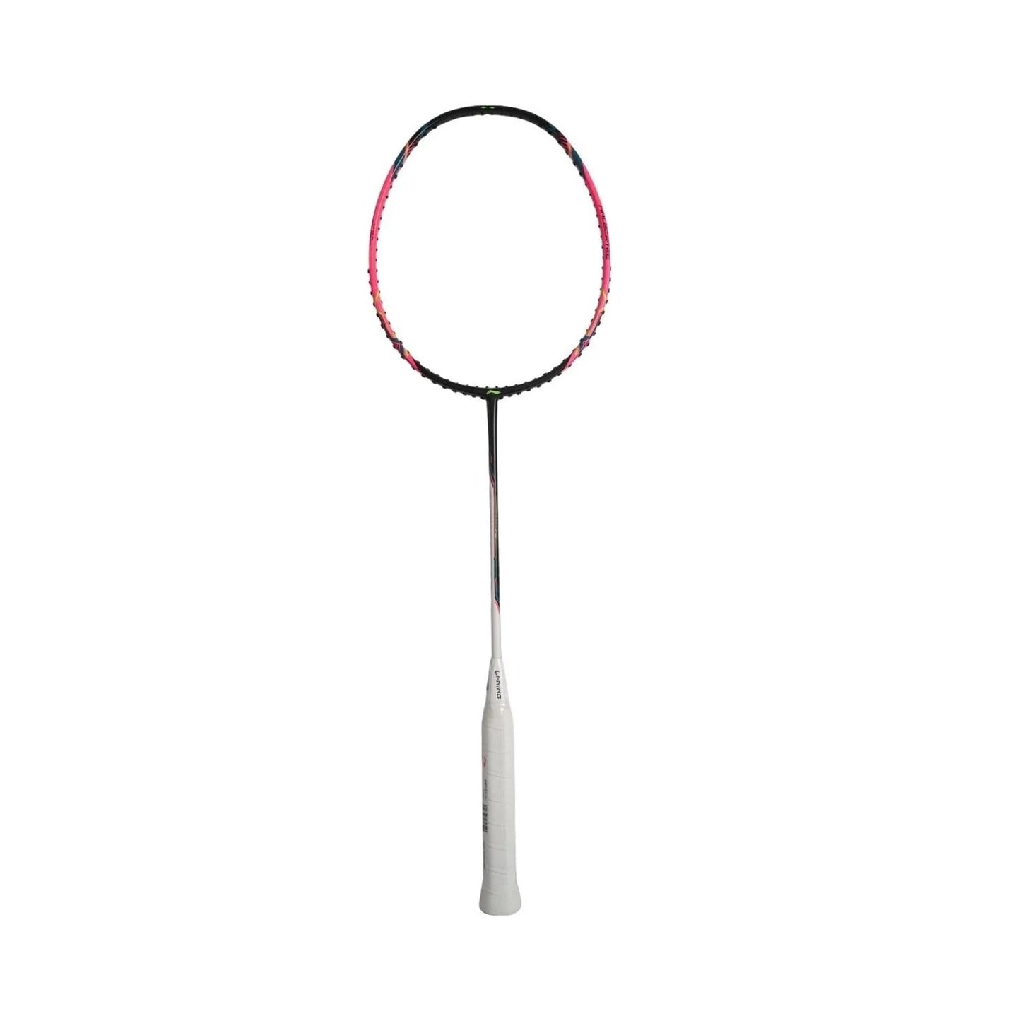 Badmintonschläger HalberTec Motor (5U) schwarz/neon-pink - unbespannt  - AYPU075-5